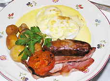 The Egerton House Hotel Breakfast to order - eggs benedict