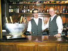 Bartenders at Bovey Castle