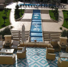 View of Hotel Terrace and Pool 