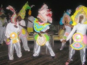 Junkanoo dancers