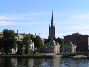 Water view of Stockholm 