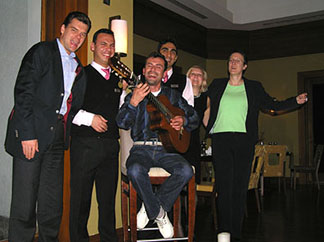 Entertainment at Olives Restaurant 