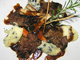 Olives Restaurant grilled lamb chops