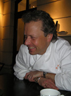 Chef Bobby Brauer of Die Quadriga in Berlin, Germany 