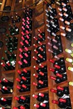 Inside the Wine Cellar at Le Belem at Cap Est Lagoon Resort and Spa 