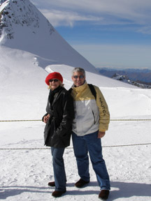 Jungfraujoch, Switzerland - Debra C. Argen and Edward F. Nesta