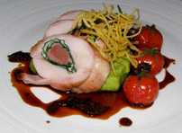 Vicoria Jungfrau Collection - Jasper at Palace Luzern - roulade of rabbit and pigeion breast