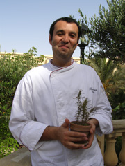 Executieve Sous Chef Francesco Colore of Trattoria San Lawrenz, Gozo, Malta