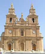 Church in Mellieha, Malta
