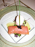The Earl of Thomond Restaurant, Dromoland Castle Hotel & Country Estate, County Clare, Ireland - Salmon