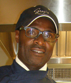 Owner/Chef Colin Lloyd of Greg's Steakhouse, Hamilton, Bermuda