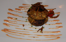 Greg's Steakhouse, Hamilton, Bermuda - Lobster Cakes