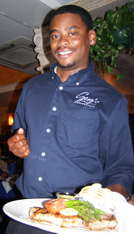 Greg's Steakhouse, Hamilton, Bermuda - Waiter Johathan