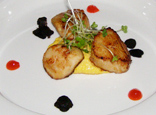 The Harvest Room, Dunbrody Country House Hotel & Restaurant, Co. Wexford, Ireland - Scallops