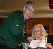 Debra C. Argen Receives Certificate at Jameson Distillery, Dublin, Ireland