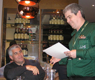 Edward F. Nesta Receiving Certificate at Jameson Distillery, Dublin, Ireland