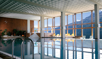 Panorama Spa & Health Club, Kulm Hotel St. Moritz, Switzerland - Panorama Indoor Pool