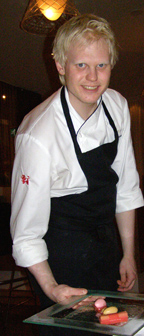 Chef Martin Brag at Aquavit Grill & Raw Bar, Stockholm, Sweden