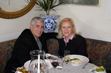 Edward F. Nesta and Debra C. Argen at Ulla Winbladh, Stockholm, Sweden