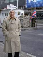 Edward F. Nesta at Checkpoint Charlie