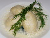 Quenelles of Pike Perch - Ulla Winbladh, Stockholm, Sweden