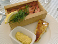 Shrimp and Cheddar pie - Ulla Winbladh, Stockholm, Sweden