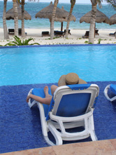 Ceiba del Mar Beach & Spa Resort, Riviera Maya, Mexico - Pool Chaises