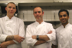 The Chef Team at The Restaurant at Torekov Hotell, Torekov, Sweden