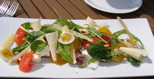 Seaside Restaurant, Grand Hotel Molle, Molle, Sweden - Tomato Salad