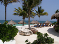 Ceiba del Mar Beach & Spa Resort, Riviera Maya, Mexico - View from Restaurant