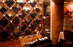 Di Vino by the Glass Bar, Riviera Maya, Mexico - Wine Cellar