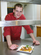 Chef Alexandre Gaudette of L'Avalanche Restaurant - Bistro Lounge in Mont-Tremblant, Canada 