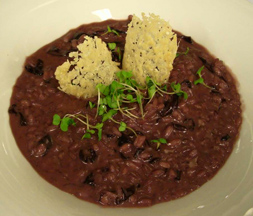 Red Wine Risotto with Radicchio