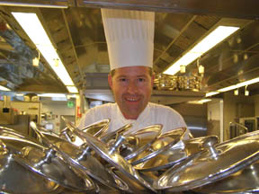 Chef Olivier Rais of Rive Gauche Restaurant and Bar at the Baur au Lac