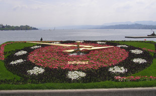 Zurich Park - Flower Clock