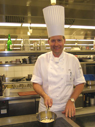Chef Olivier Rais of Rive Gauche Restaurant and Bar at the Baur au Lac, Zurich, Switzerland