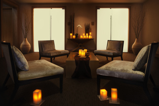 Relaxation Lounge - The Spa at Trump Chicago
