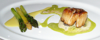 Pan-Seared Scallop - Panache Restaurant, Quebec, Canada - Photo by Luxury Experience