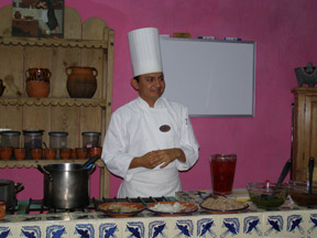 Chef Alonso HernÃ¡ndez - Sacristia de la Compania, Puebla, Mexico