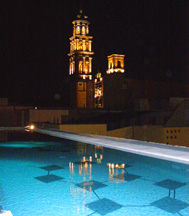 View from Terrace at La Purificadora, Puebla, Mexico