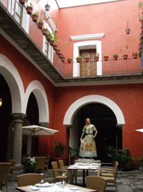 Casona de la China Poblana, Puebla, Mexico - Courtyard