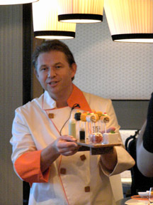 Chef Jacques Van Staden - Qsine Restaurant - Celebrity Cruises - Eclipse - Photo by Luxury Experience