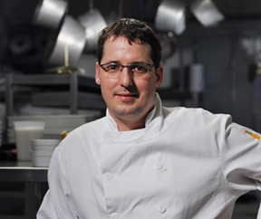 Chef Martin Faucher of Aux  Truffes Restaurant, Mont-Tremblant, Canada