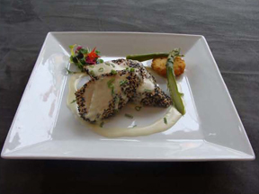 Albacore Tuna - Chef Philippe Lavaud of Restaurant Yamada, Mont-Tremblant, Canada