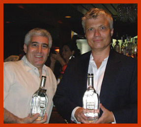 Edward F. Nesta and Master Blender Thomase Kuuttanen of Purity Vodka - Photo by Luxury Experience