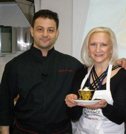 Chef Salvatore Martone and Debra Argen - New York Culinary Experience - Photo by Luxury Experience