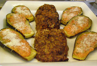 Finished Eggplant and Meatloaf - Chef Michel Nischan New York Culinary Experience - Photo by Luxury Experience