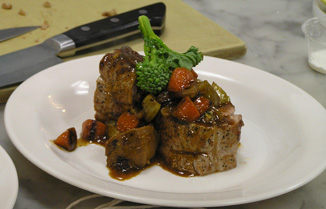 Veal Braciole - Executive Chef Mark Ladner - New York Culinary Experience - Photo by Luxury Experience