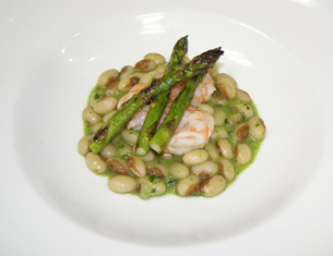 Shrimp and Yellow-Eyed Beans - New York Culinary Experience - Photo by Luxury Experience