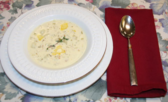 New England Clam Chowder - photo by Luxury Experience